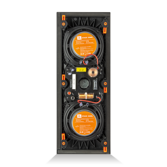 Stage 250WL - Black - 2-way Dual 5.25in (133mm) In-Wall Loudspeaker - Back image number null